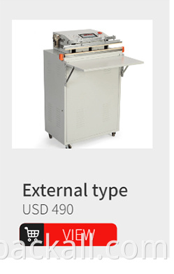 Podwójna komora próżniowa, wypakowanie uszczelniające próżniowe w próżniowym powietrzu